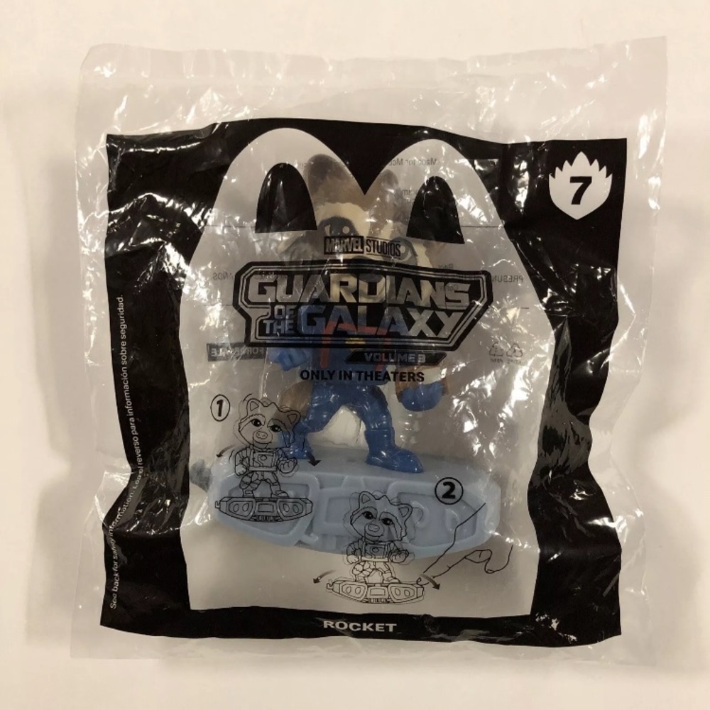 NEW  2023 McDonald’s Happy Meal Toy Guardians of the Galaxy Volume 3 #7 ROCKET